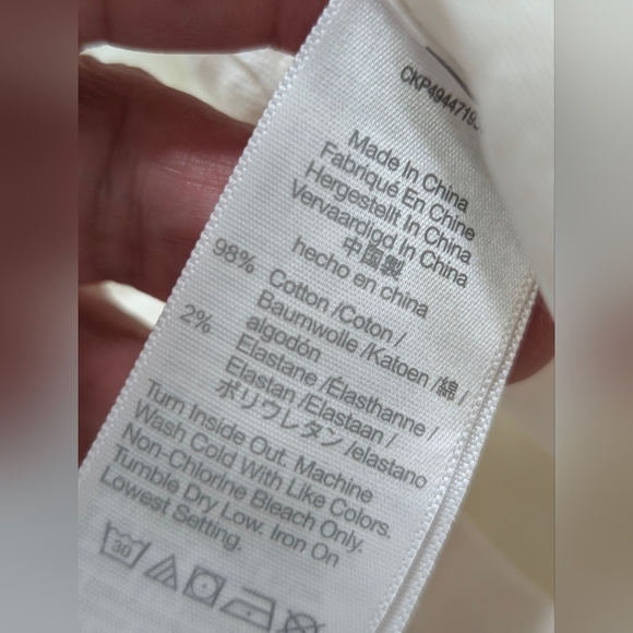 Madewell Curvy Perfect Vintage Wide Leg Crop Jeans W33 Tile White NWT NU078 - Picture 9 of 11